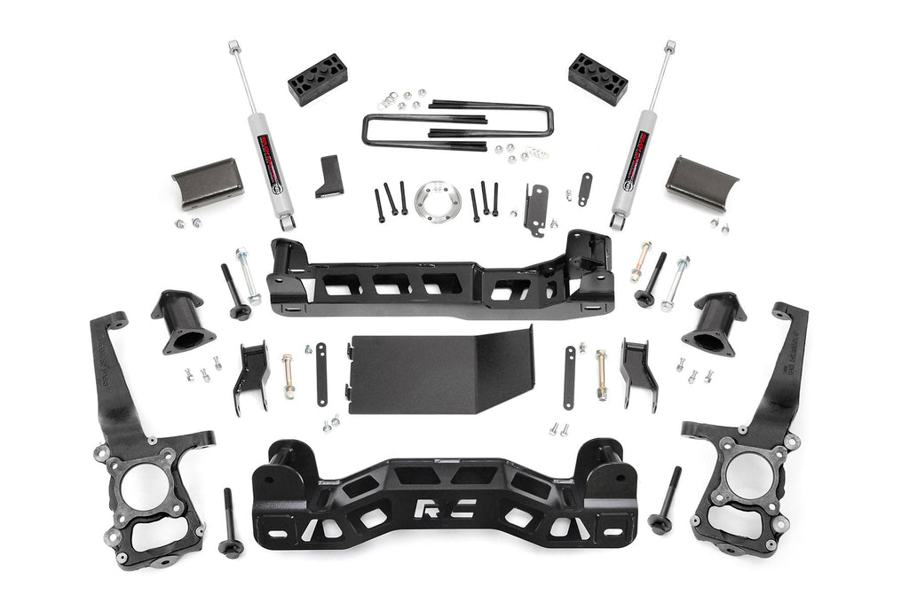 4 Inch Lift Kit Ford F-150 4WD (2014) Rough Country