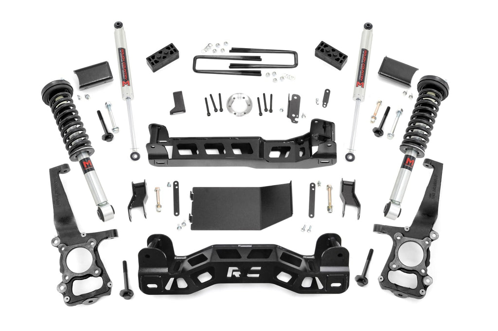 4 Inch Lift Kit M1 Struts Ford F-150 4WD (2014) Rough Country