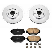 Cargar imagen en el visor de la galería, Power Stop 01-05 Toyota RAV4 Front Z17 Evolution Geomet Coated Brake Kit