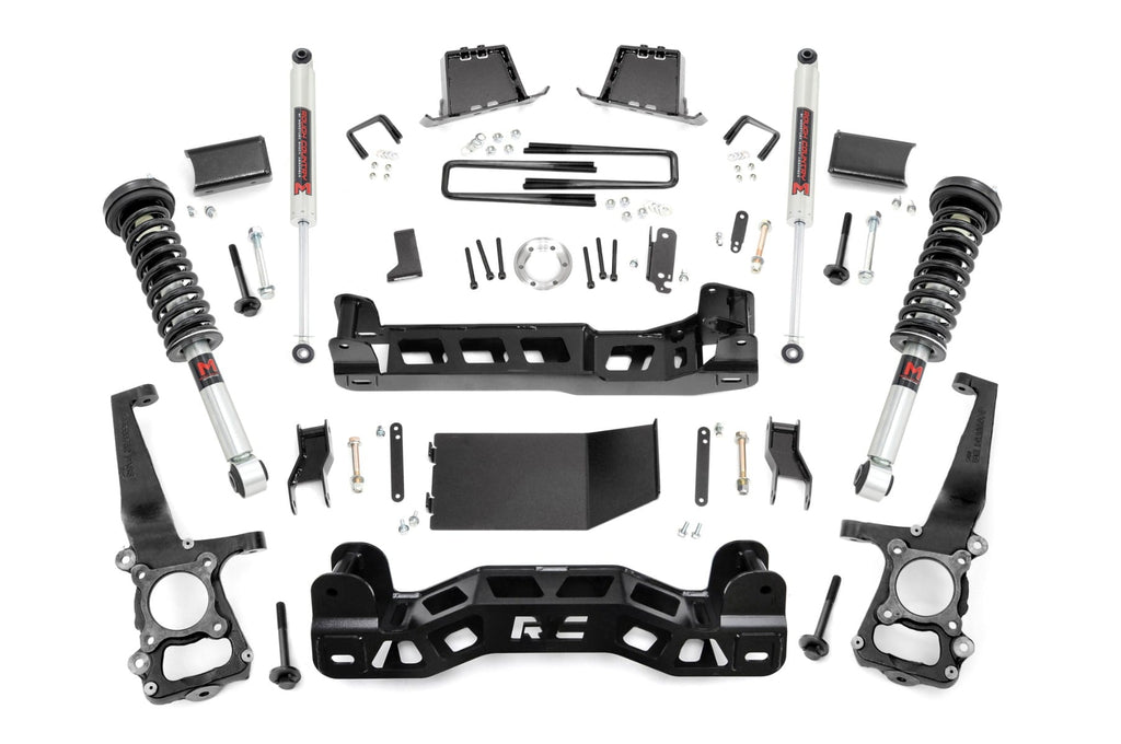 6 Inch Lift Kit M1 Struts/M1 Ford F-150 4WD (2011-2013) Rough Country