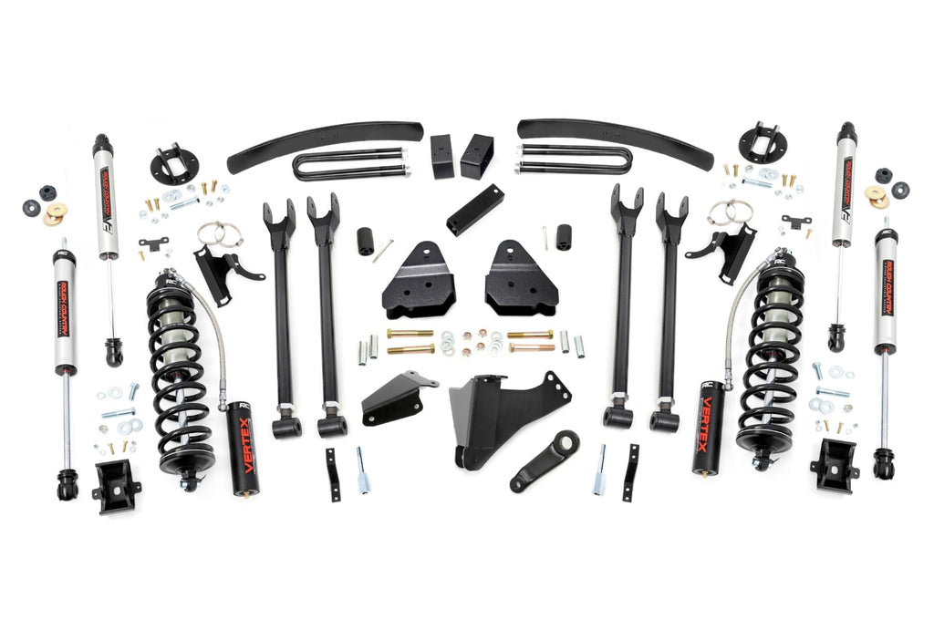 6 Inch Lift Kit Diesel 4 Link C/O V2 Ford F-250/F-350 Super Duty (05-07) Rough Country
