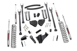 6 Inch Lift Kit Diesel 4 Link OVLDS Ford F-250/F-350 Super Duty (05-07) Rough Country