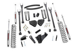 6 Inch Lift Kit Gas 4 Link OVLDS Ford F-250/F-350 Super Duty (05-07) Rough Country