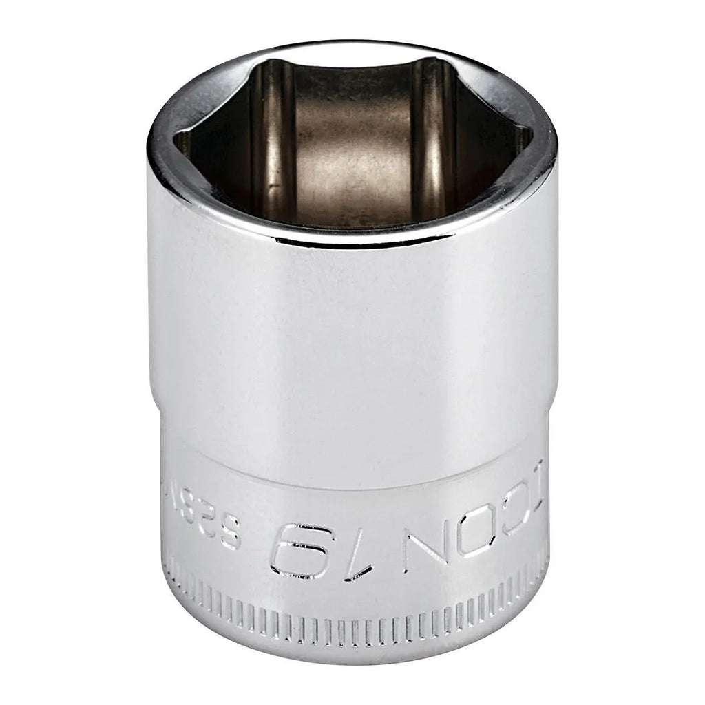ICON Professional 3/8 in. Drive Metric Shallow Socket Set, 12 Piece | S2SM-12 | 58104