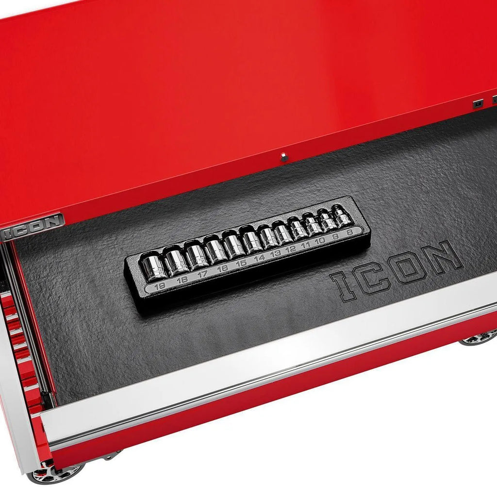 ICON Professional 3/8 in. Drive Metric Shallow Socket Set, 12 Piece | S2SM-12 | 58104
