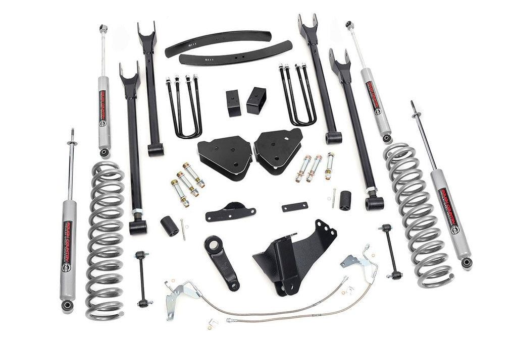 6 Inch Lift Kit Diesel 4 Link Ford F-250/F-350 Super Duty 4WD (08-10) Rough Country