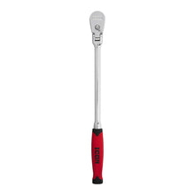 Cargar imagen en el visor de la galería, ICON 3/8 in. Drive Professional 90 Tooth Long Reach Flex Head Ratchet w/ Comfort Grip | R2LFG | 58590