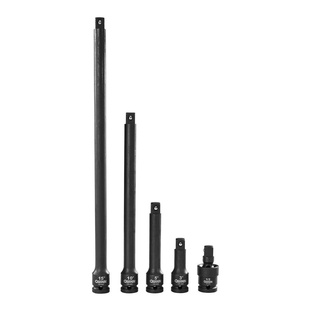 Quinn 61 Piece 1/2" Drive Master Impact Socket Set | 58680 | SAE / Metric