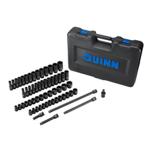 Load image into Gallery viewer, Quinn 61 Piece 1/2" Drive Master Impact Socket Set | 58680 | SAE / Metric