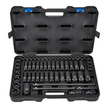 Load image into Gallery viewer, Quinn 61 Piece 1/2" Drive Master Impact Socket Set | 58680 | SAE / Metric