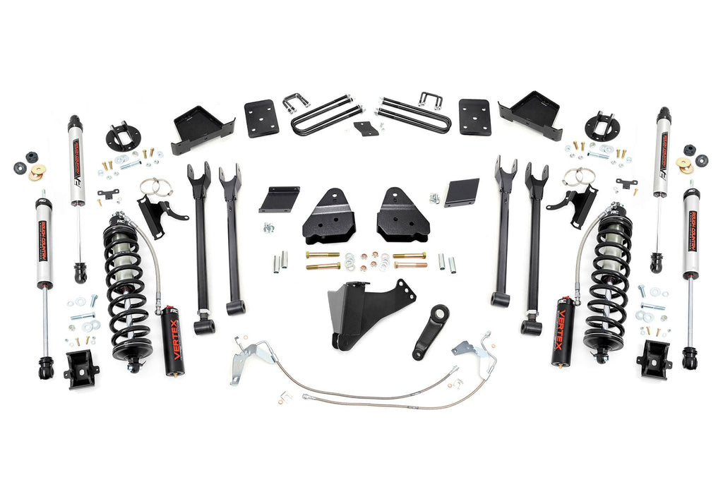 6 Inch Lift Kit 4 Link OVLD C/O V2 Ford F-250 Super Duty (15-16) Rough Country