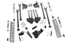 Load image into Gallery viewer, 8 Inch Ford 4-Link Suspension Lift Kit w/V2 Shocks 05-07 F-250/350 4WD Diesel Rough Country
