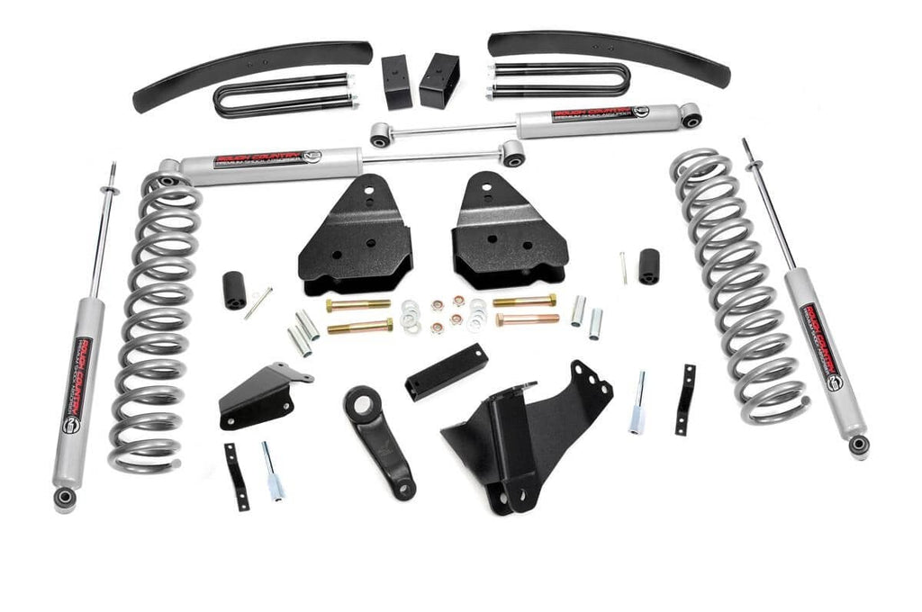6 Inch Lift Kit Gas Ford F-250/F-350 Super Duty 4WD (2005-2007) Rough Country