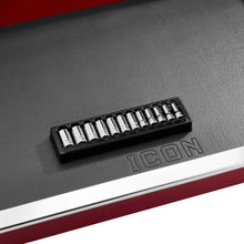 Cargar imagen en el visor de la galería, Icon Professional Semi Deep Metric Socket Set 3/8in. Drive | S2SDM-12 | 59619
