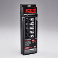 Load image into Gallery viewer, ICON 3/8 in. Drive Metric Professional Hex-Bit Socket Set, 8-Piece | S2HM-8 | 56205