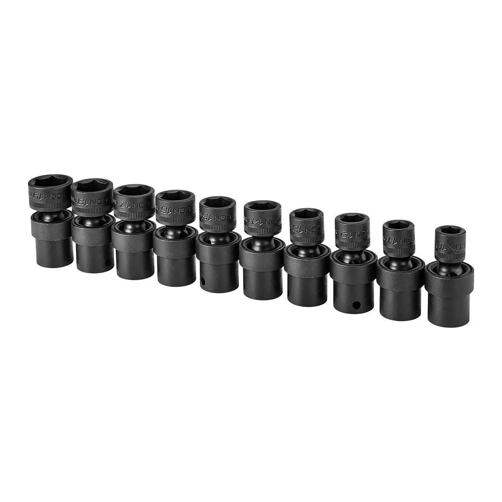 Icon Professional Impact Swivel Metric Socket Set 3/8in. Drive | I2UM-10 | 59747