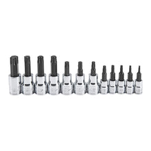 Load image into Gallery viewer, Icon Professional 12 Piece Torx Bit Socket Set T8 - T55 | S12T-12 | 59753