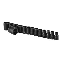 Cargar imagen en el visor de la galería, Icon Professional Metric Shallow Impact Socket Set 1/2in. Drive | I3SM-14 | 59762