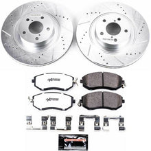 Cargar imagen en el visor de la galería, Power Stop 13-16 Scion FR-S Front Z26 Street Warrior Brake Kit