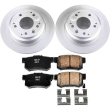 Cargar imagen en el visor de la galería, Power Stop 91-95 Acura Legend Rear Z17 Evolution Geomet Coated Brake Kit