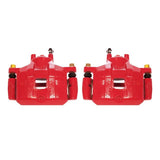 Power Stop 08-17 Mitsubishi Lancer Front Red Calipers w/Brackets - Pair