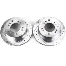 Cargar imagen en el visor de la galería, Power Stop 07-09 Kia Sorento Rear Evolution Drilled &amp; Slotted Rotors - Pair
