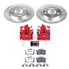 Cargar imagen en el visor de la galería, Power Stop 98-99 Volkswagen Beetle Rear Z26 Street Warrior Brake Kit w/Calipers
