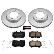 Cargar imagen en el visor de la galería, Power Stop 01-02 Toyota Sequoia Front Z17 Evolution Geomet Coated Brake Kit