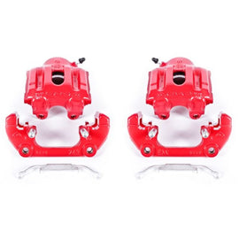 Power Stop 94-95 BMW 540i Front Red Calipers w/Brackets - Pair