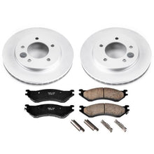 Cargar imagen en el visor de la galería, Power Stop 97-02 Ford Expedition Front Z17 Evolution Geomet Coated Brake Kit