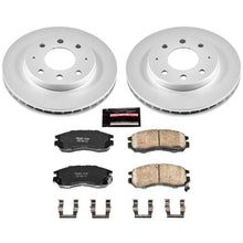 Cargar imagen en el visor de la galería, Power Stop 93-95 Eagle Summit Front Z17 Evolution Geomet Coated Brake Kit