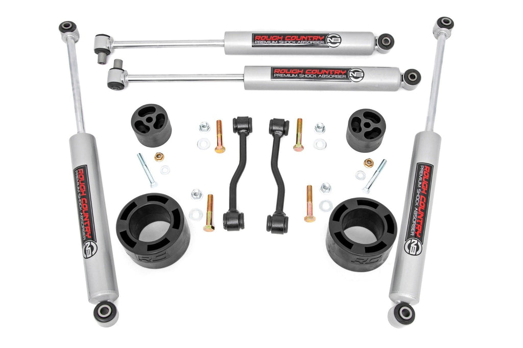 2.5 Inch Leveling Kit Spacers N3 Jeep Gladiator JT 4WD (2024-2025) Rough Country