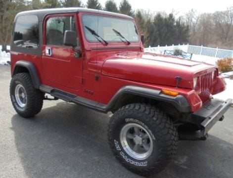 2.5 Inch Lift Kit Jeep Wrangler YJ 4WD (1987-1995) Rough Country