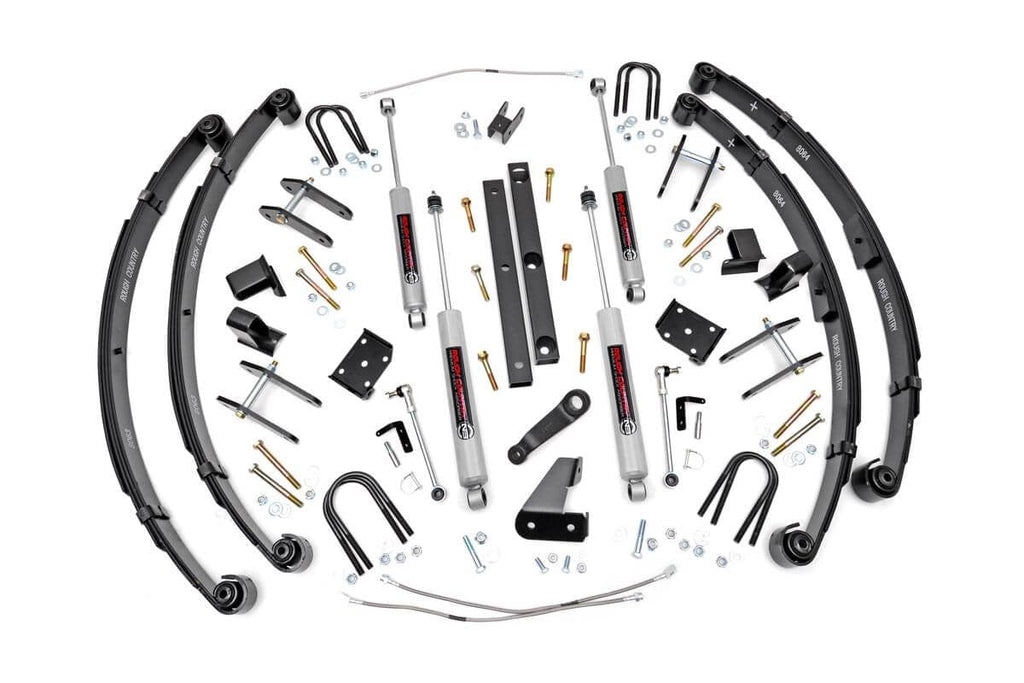 4.5 Inch Lift Kit X-Series Power Steer Jeep Wrangler YJ 4WD (1987-1995) Rough Country
