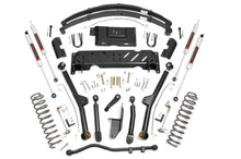 Load image into Gallery viewer, 4.5 Inch Lift Kit Long Arm RR Leafs NP242 M1 Jeep Cherokee XJ (84-01) Rough Country