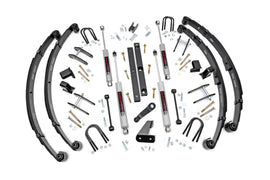 4.5 Inch Lift Kit Power Steering Jeep Wrangler YJ 4WD (1987-1995) Rough Country