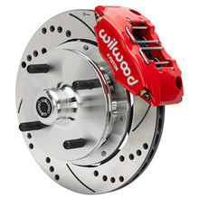 Cargar imagen en el visor de la galería, Wilwood 73-76 Porsche 914 Front Powerlite Brake Kit Dilled &amp; Slotted - Red