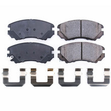 Cargar imagen en el visor de la galería, Power Stop 07-10 Hyundai Elantra Front Z17 Evolution Ceramic Brake Pads w/Hardware