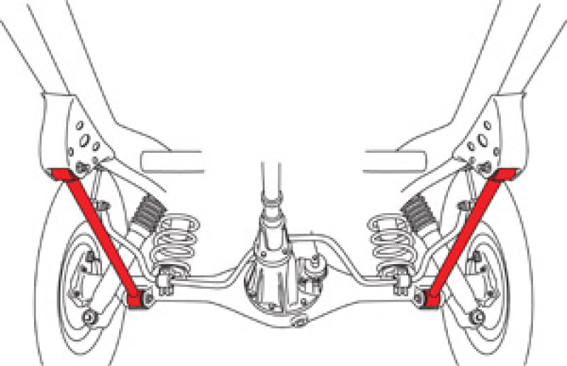Brazos de control inferiores Toyota de rendimiento SPC