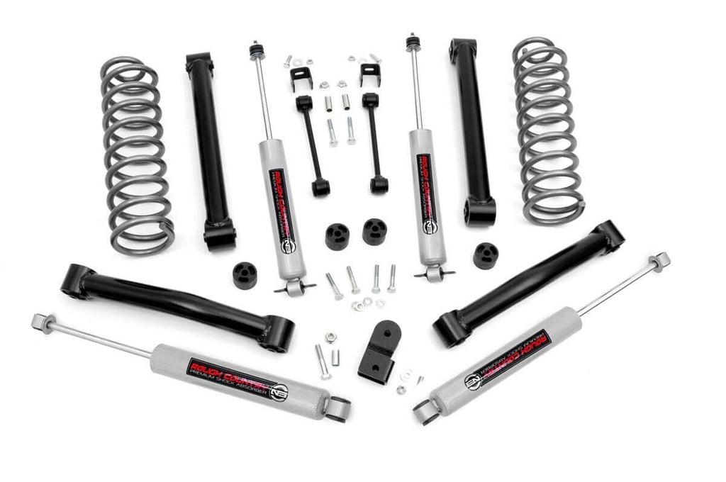 3.5 Inch Lift Kit V-6 Motor Jeep Grand Cherokee ZJ 2WD/4WD (1993-1998) Rough Country