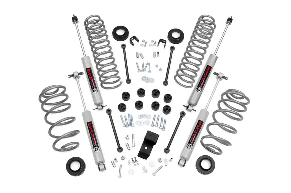 3.25 Inch Lift Kit 6 Cyl Jeep Wrangler TJ (03-06)/Wrangler Unlimited (04-06) Rough Country