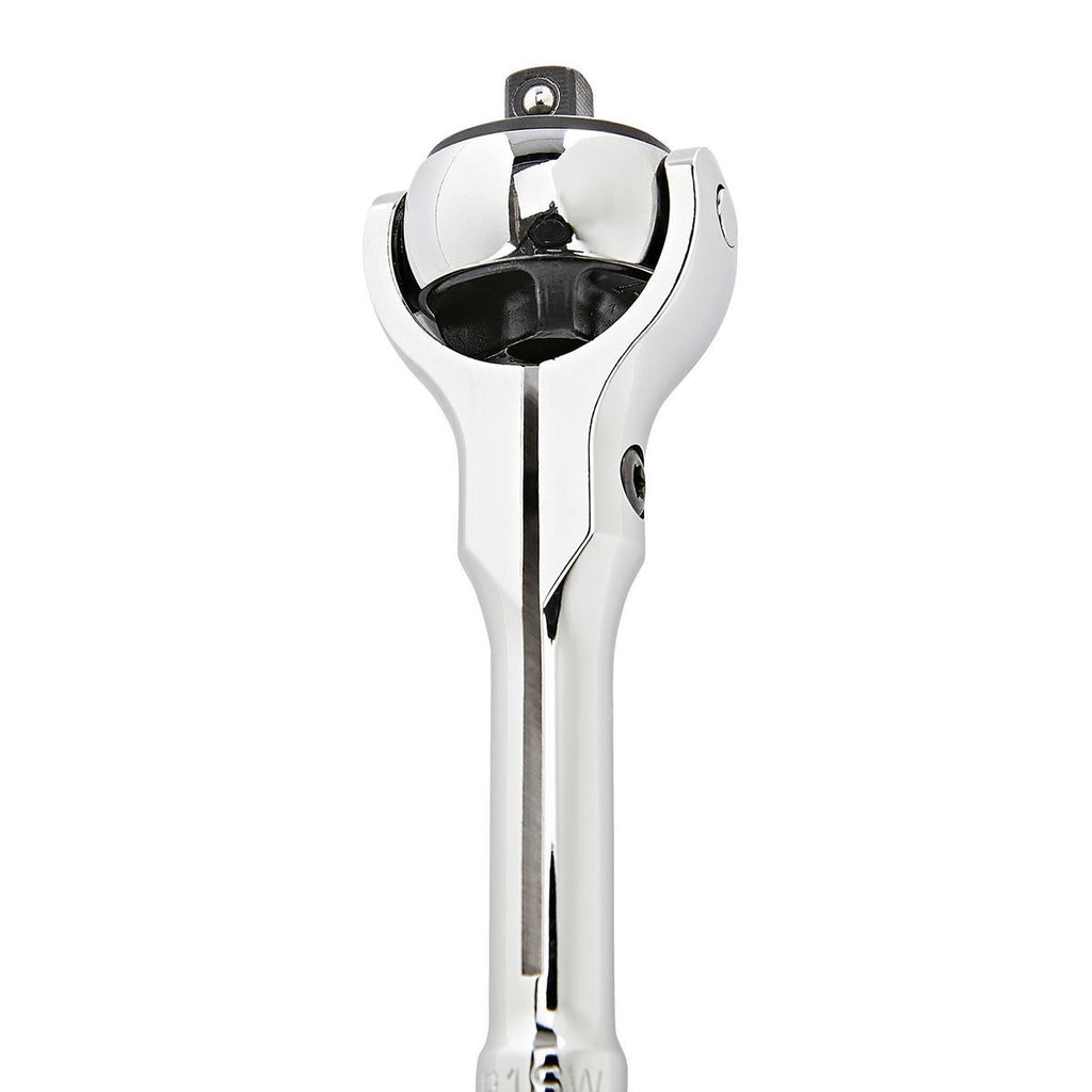 ICON 1/4 in. Drive Professional 90 Tooth Swivel Head Ratchet with Comfort Grip | R1SW | 64694