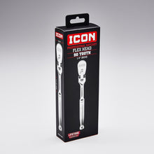 Cargar imagen en el visor de la galería, ICON 1/4 in. Drive Professional 90 Tooth Flex Head Ratchet | R1F | 64696