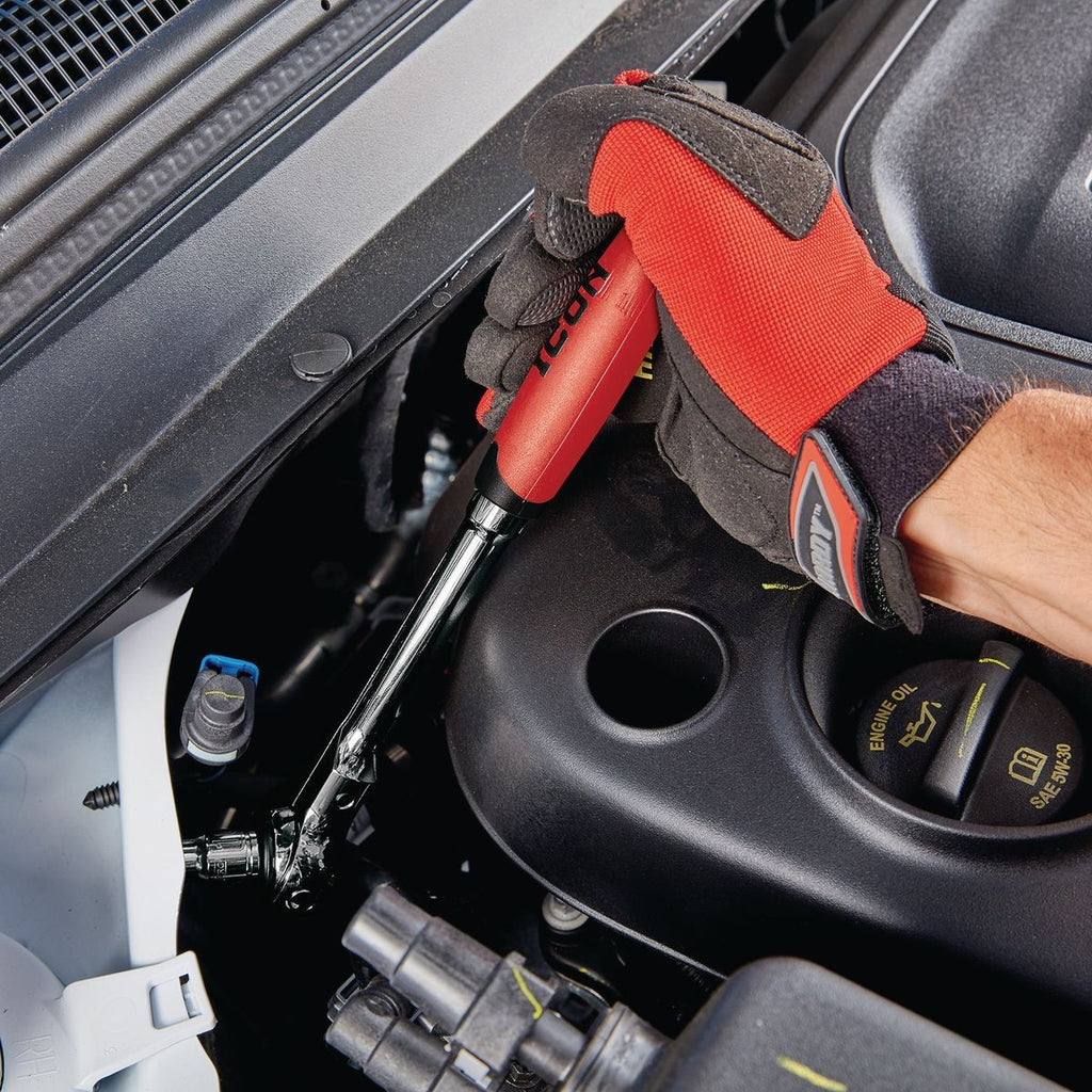 ICON 3/8 in. Drive Professional 90 Tooth Swivel Head Ratchet with Comfort Grip | R2SW | 64698