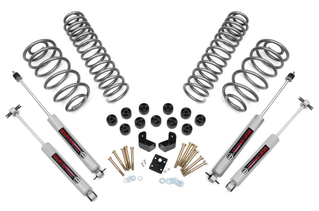 3.75 Inch Lift Kit Combo 6 Cyl N3 Jeep Wrangler TJ (97-06)/Wrangler Unlimited (04-06) Rough Country