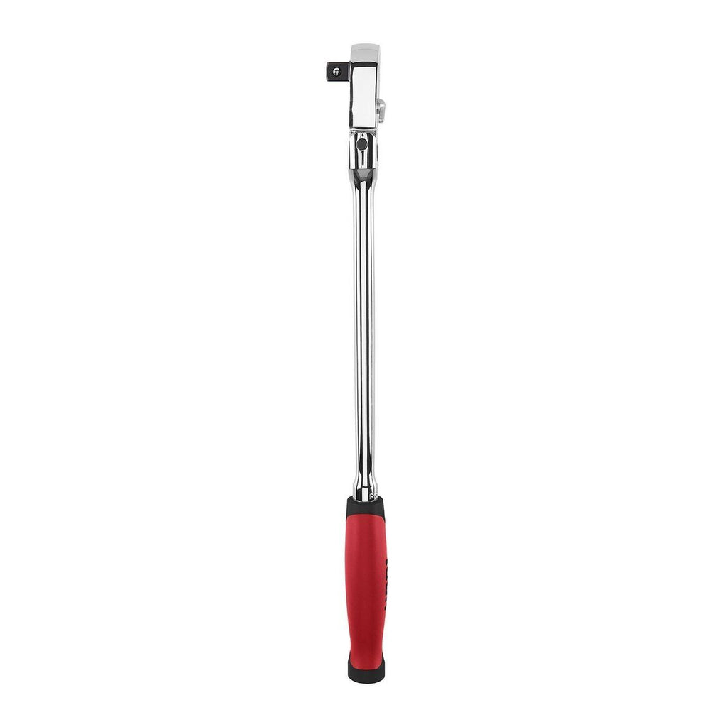 ICON 1/2 in. Drive Professional 90 Tooth Long Reach Flex Head Ratchet w/ Comfort Grip | R3LFG | 64705