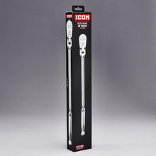 Cargar imagen en el visor de la galería, ICON 1/2 in. Drive Professional 90 Tooth Long Reach Flex Head Ratchet | R3LF | 64706