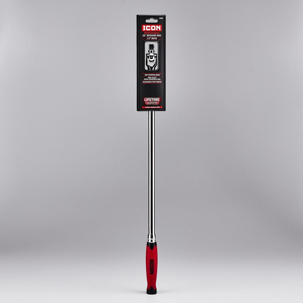 ICON 1/2 in. Drive 25 in. Breaker Bar with TPR Grip | B3G25