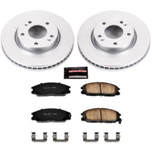Cargar imagen en el visor de la galería, Power Stop 01-05 Hyundai Santa Fe Front Z17 Evolution Geomet Coated Brake Kit