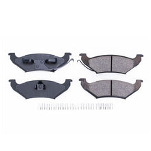 Cargar imagen en el visor de la galería, Power Stop 92-95 Ford Crown Victoria Rear Z17 Evolution Ceramic Brake Pads w/Hardware